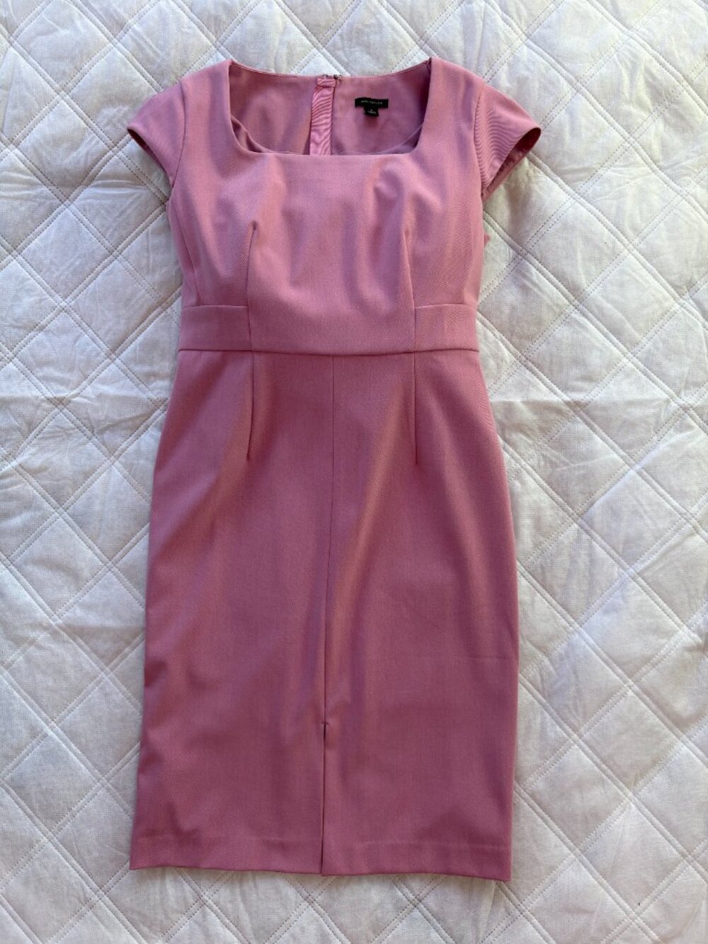 Women's Rose Fitted Summer Dress